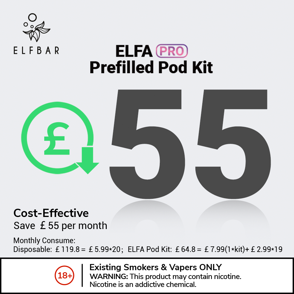 Elfa Pro Prefilled Refill Pods 1X2 pack