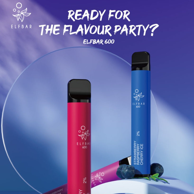 Elf Bar 600 Disposable Vapes 10 pack