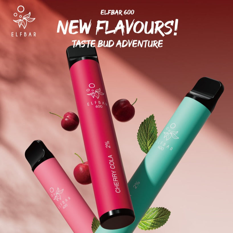 Elf Bar 600 Disposable Vapes 10 pack