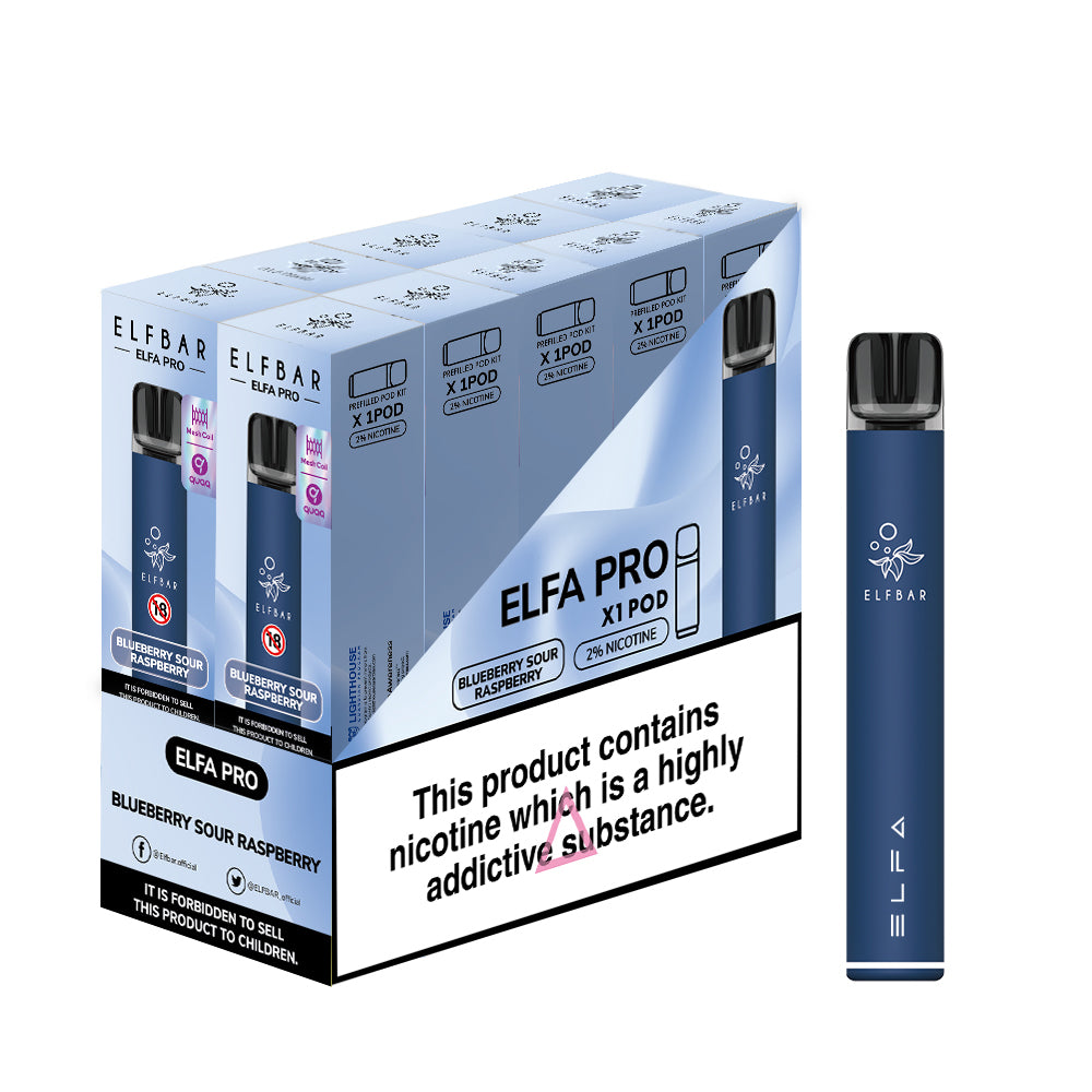 Elfa Pro Prefilled Vape Kits 1X10 pack