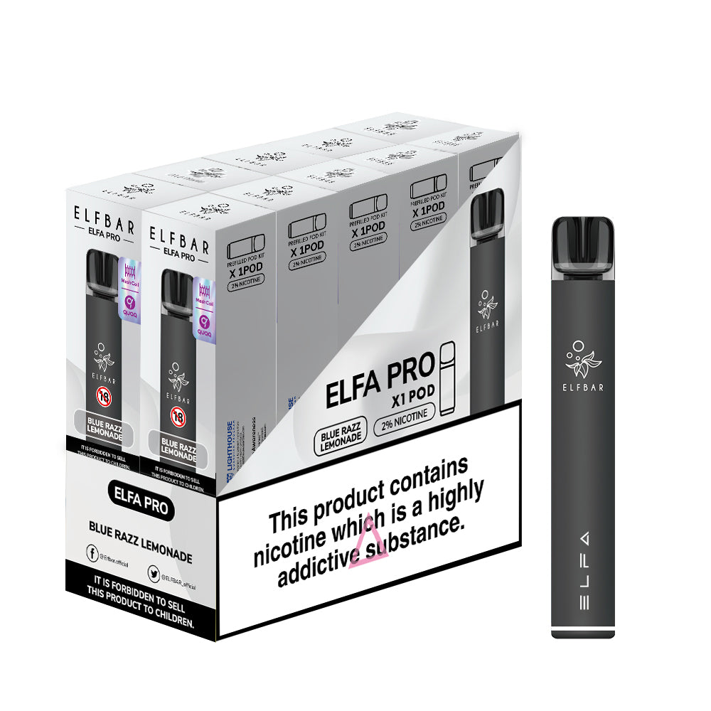 Elfa Pro Prefilled Vape Kits 1X10 pack