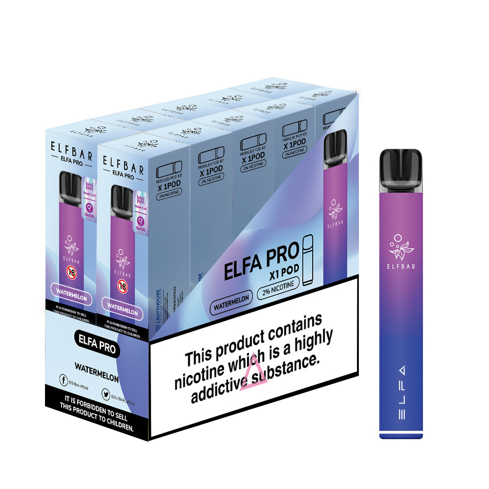 Elfa Pro Prefilled Vape Kits 1X10 pack