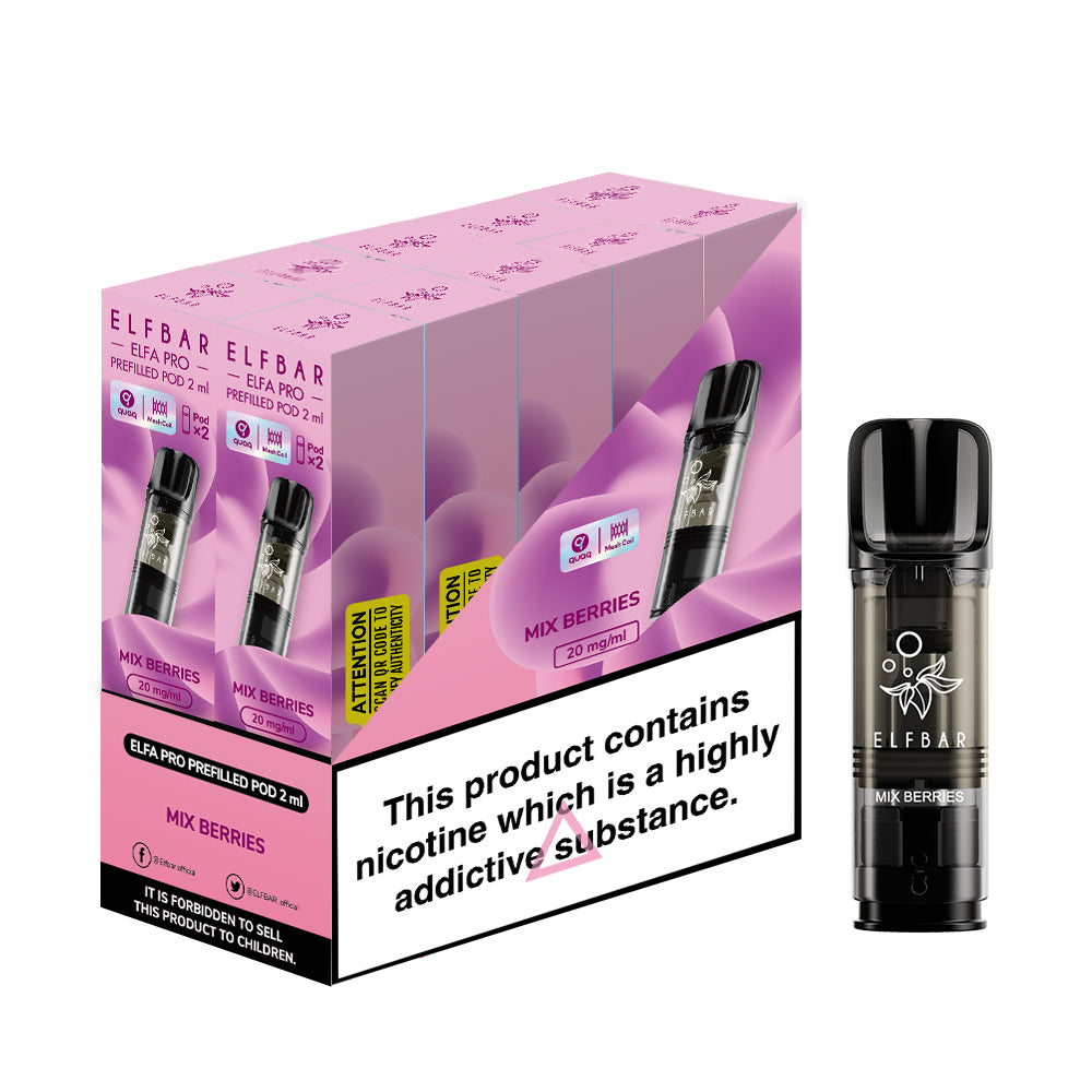 Elfa Pro Prefilled Refill Pods 1X2 pack