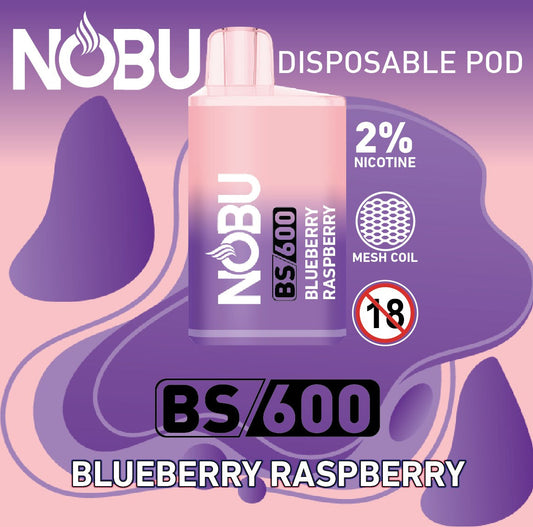 Nobu BS600 Disposable Vapes 1X10 pack