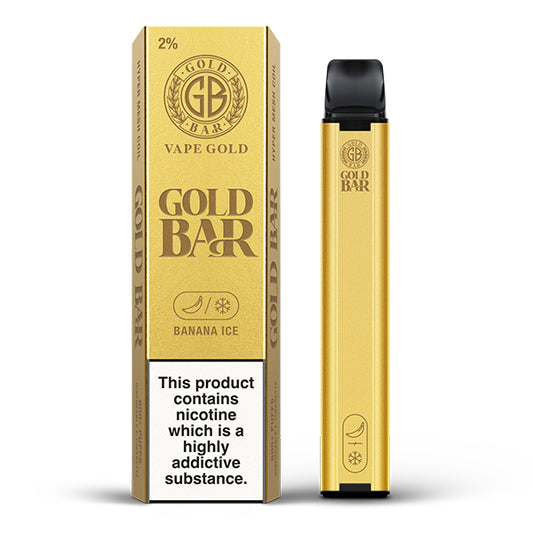 Gold Bar Disposable Vapes 1X10 Pack