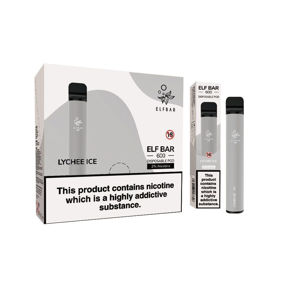 Elf Bar 600 Disposable Vapes 10 pack