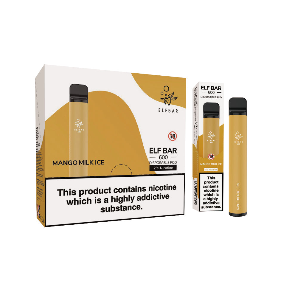 Elf Bar 600 Disposable Vapes 10 pack