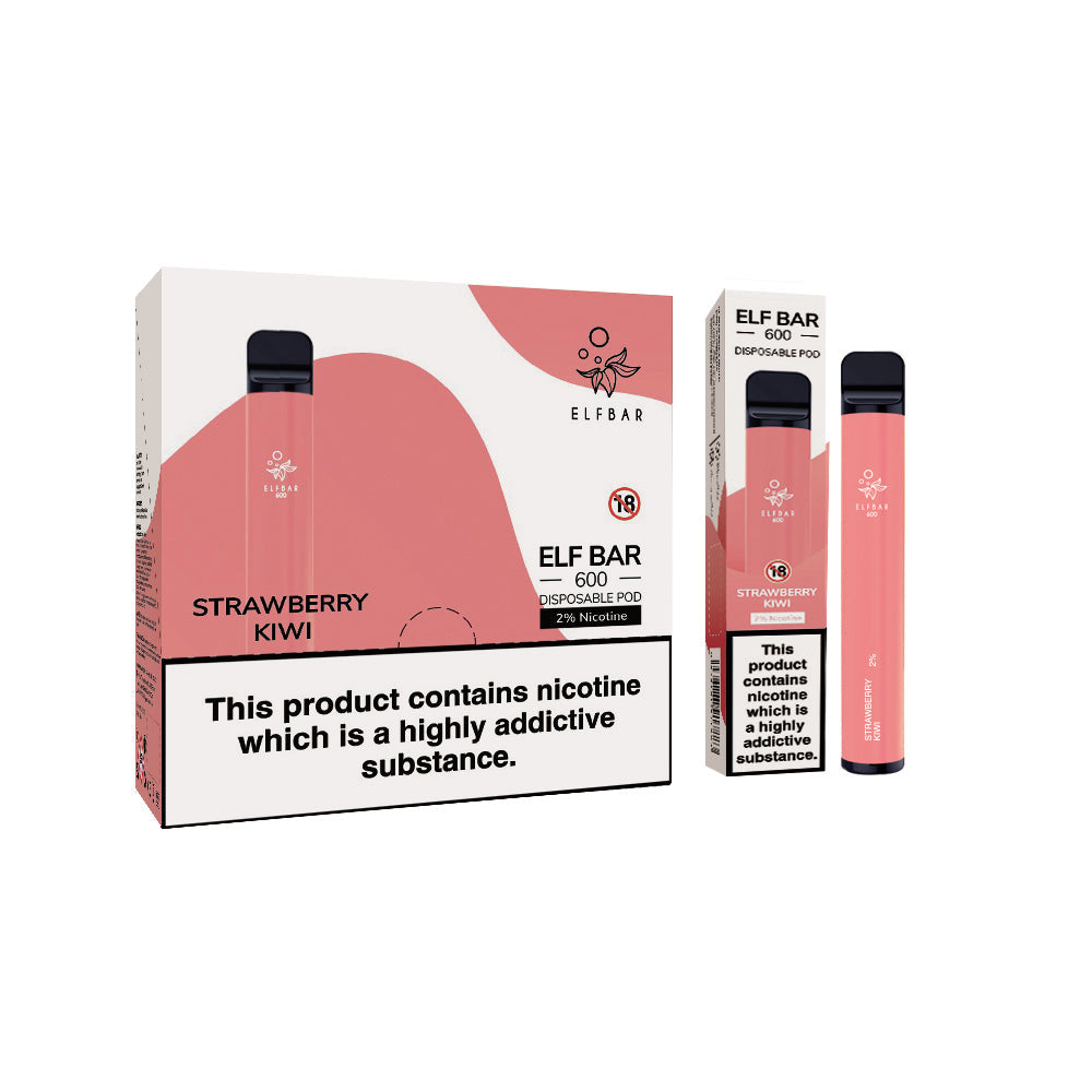 Elf Bar 600 Disposable Vapes 10 pack