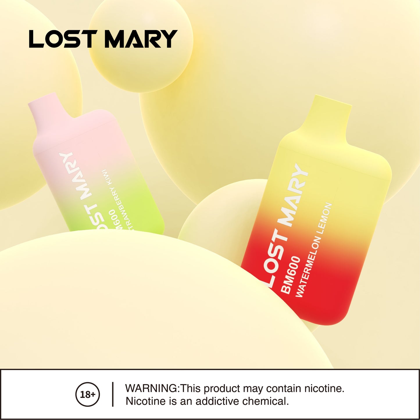 Lost Mary BM600 Disposable Vapes 1X10 pack
