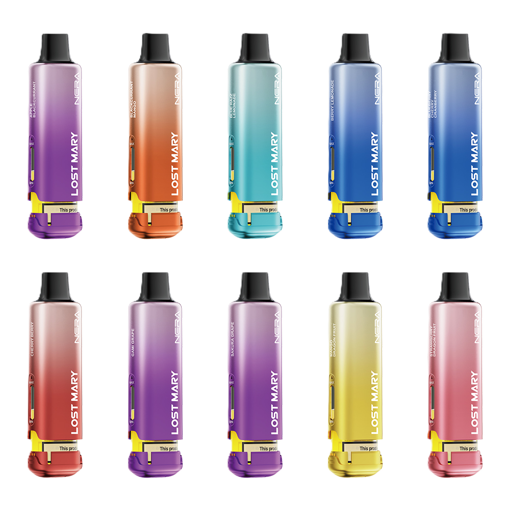 Lost Mary Nera 15K Prefilled Pods 1X5 Compliant