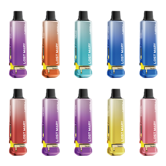 Lost Mary Nera 15K Prefilled Pods 1X5 Compliant