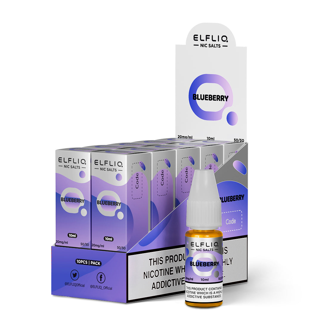 Elfliq Nic Salts 10ml 10mg and 20mg 1X10 pack
