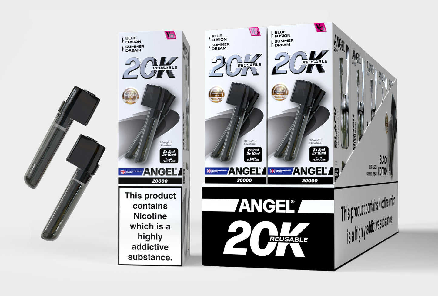 Angel 20000 Prefilled Pods 1X10