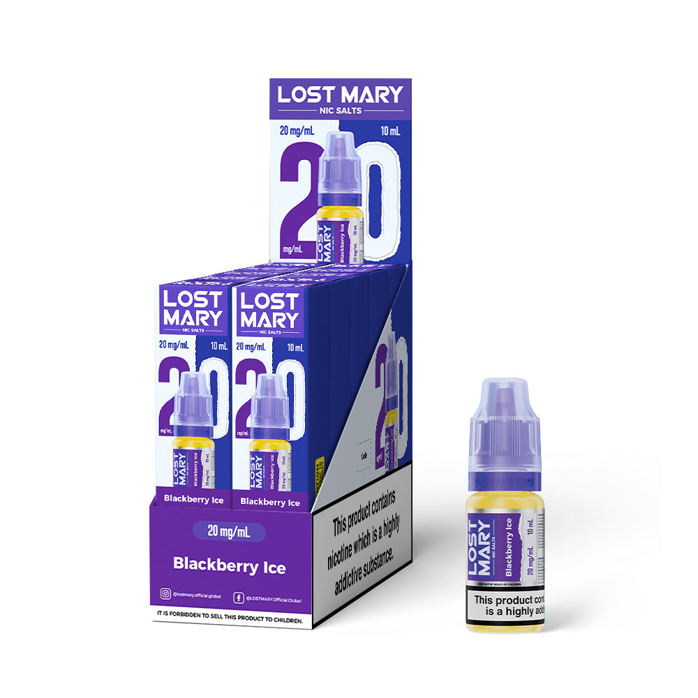 Lost Mary Nic Salts 20mg 10ml 1X10 ***NEW***