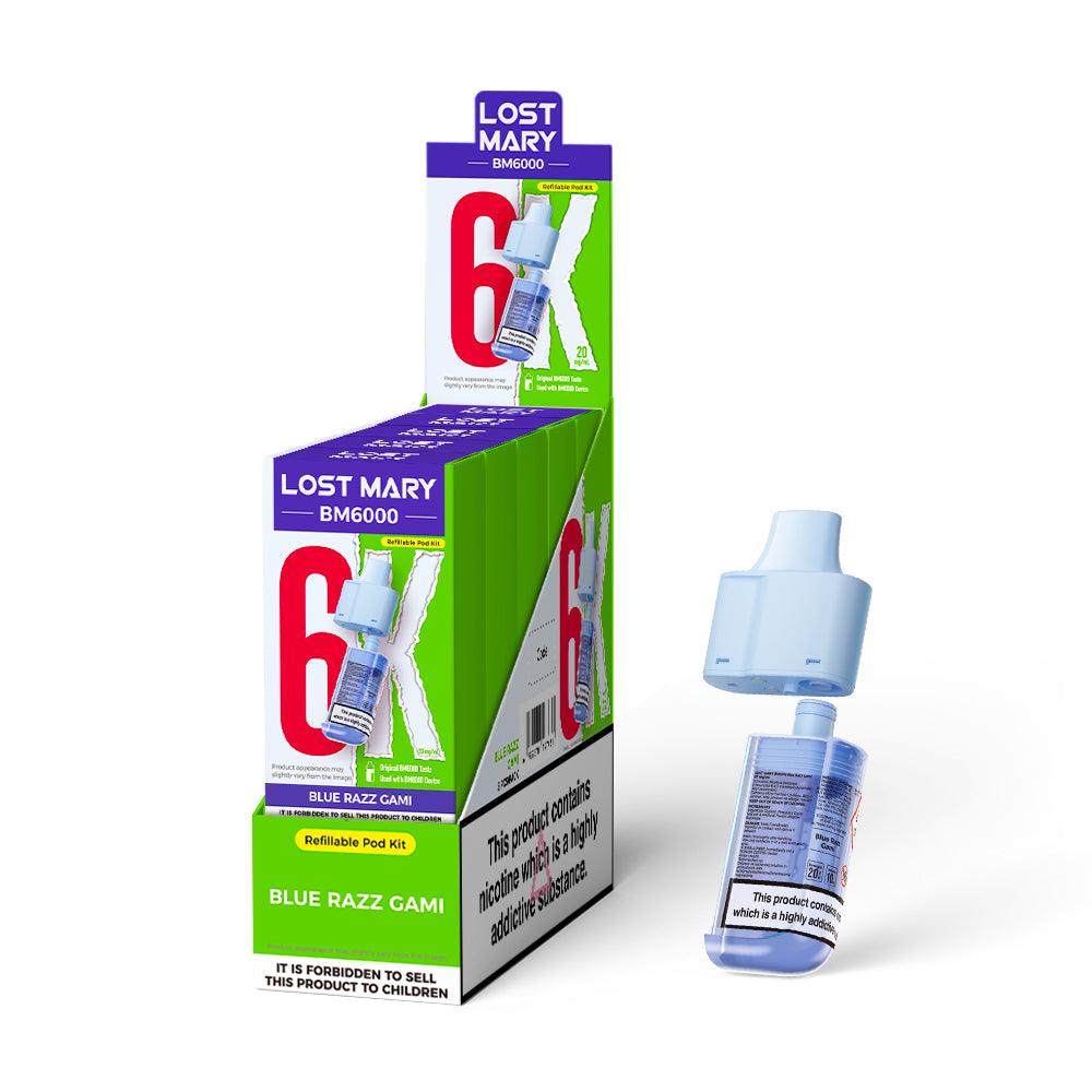 Lost Mary BM6000 Prefilled Kits 1X5 NEW Compliant