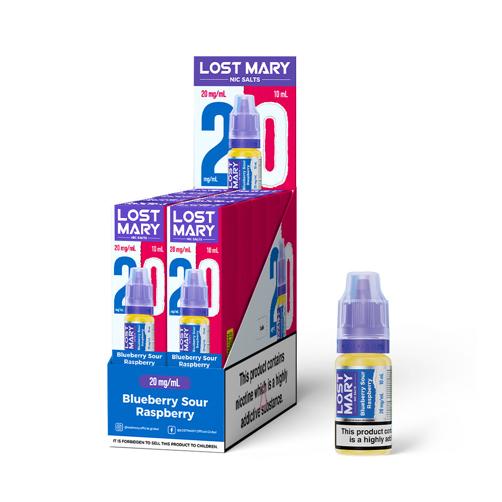 Lost Mary Nic Salts 20mg 10ml 1X10 ***NEW***