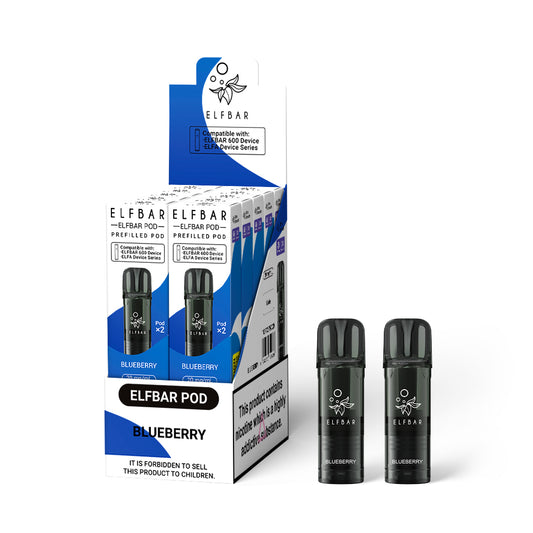 Elf Bar 600 Prefilled Pods 1X10 NEW Compliant