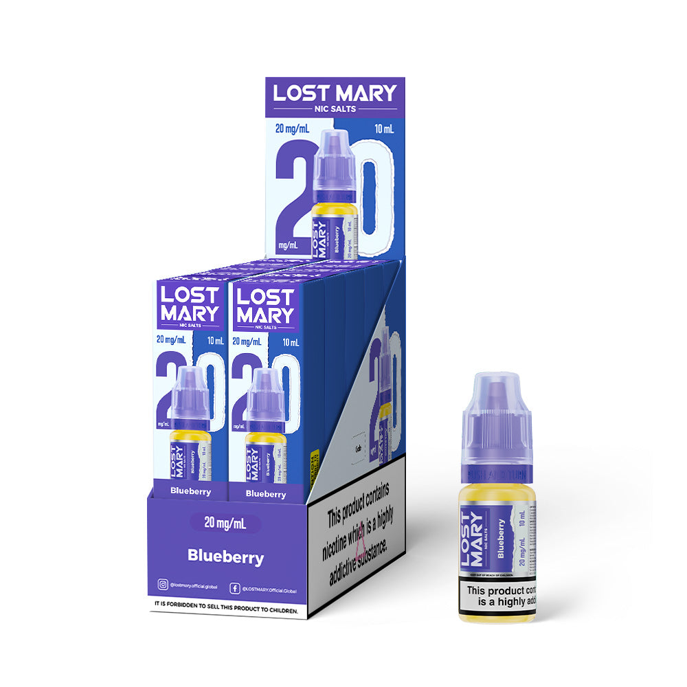 Lost Mary Nic Salts 20mg 10ml 1X10 ***NEW***