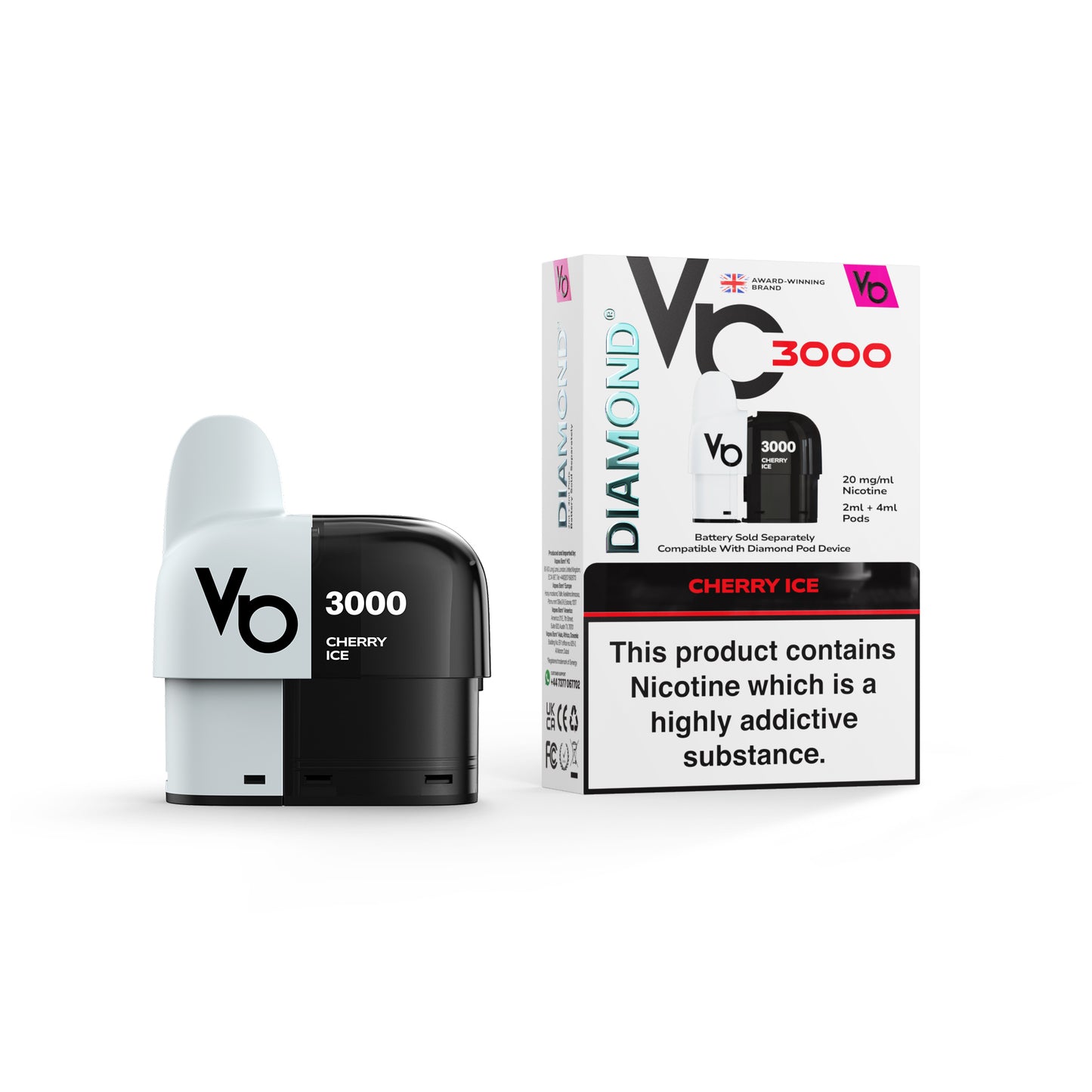 Diamond 3000 Prefilled Pods 1X10
