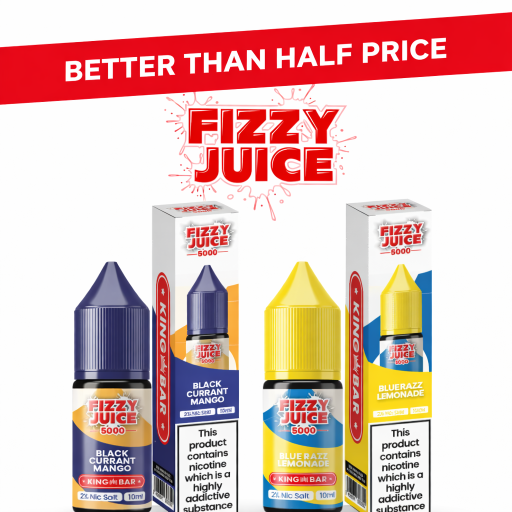 Fizzy Juice 5000 Nic Salts 10ml 20mg 1X10 pack