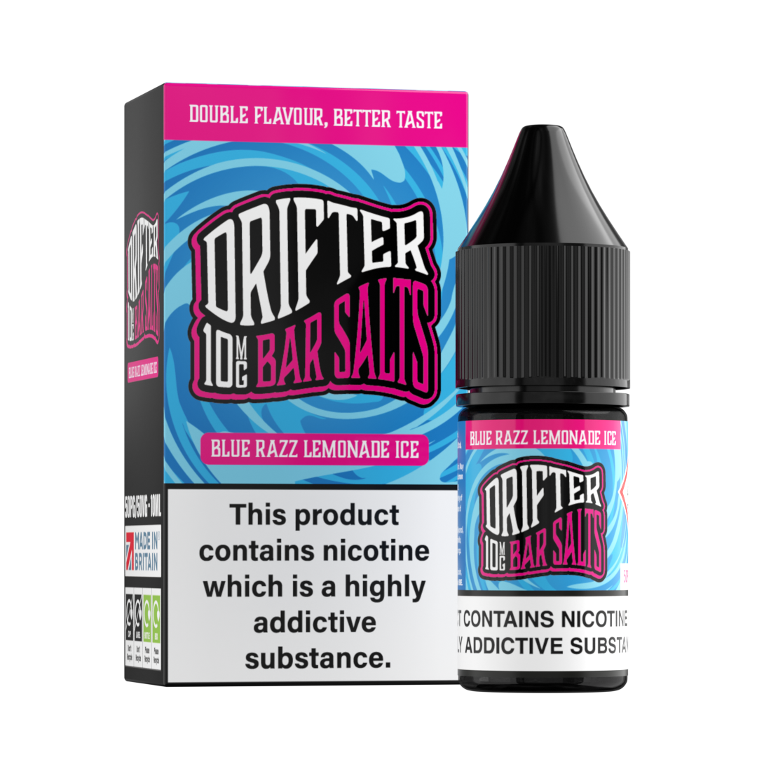 Drifter Bar Salts 10ml 10mg/20mg 1X12 ***NEW***