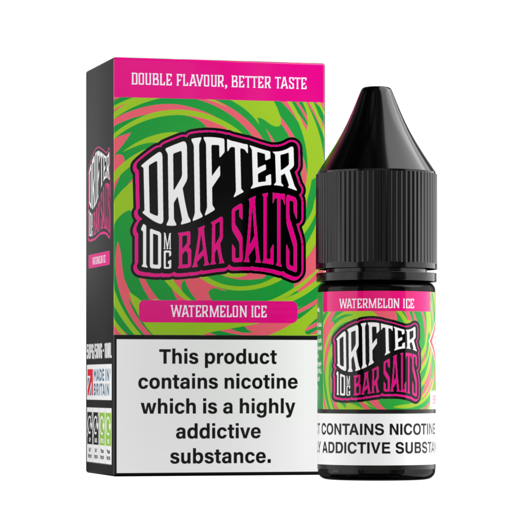 Drifter Bar Salts 10ml 10mg/20mg 1X12 ***NEW***