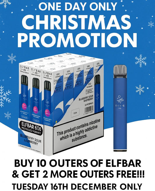 Elf Bar 600 Prefilled Kits 1X10 Compliant