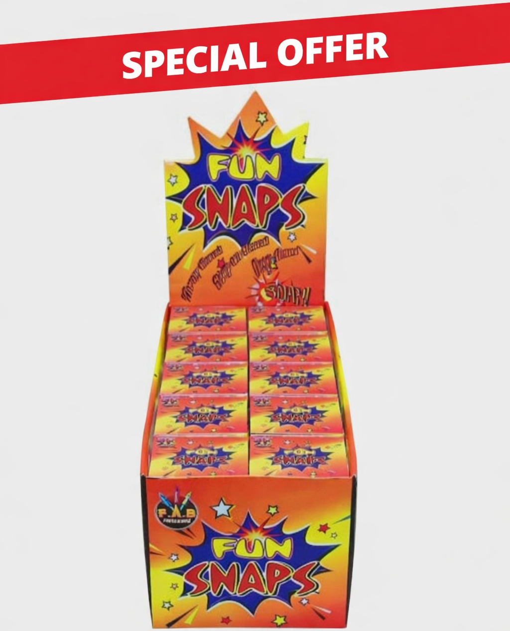 Fun Snaps by F.A.B. Fireworks 1X50 *SPECIAL OFFER*