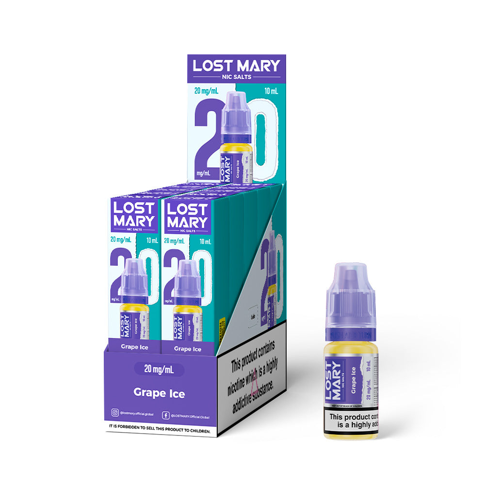 Lost Mary Nic Salts 20mg 10ml 1X10 ***NEW***