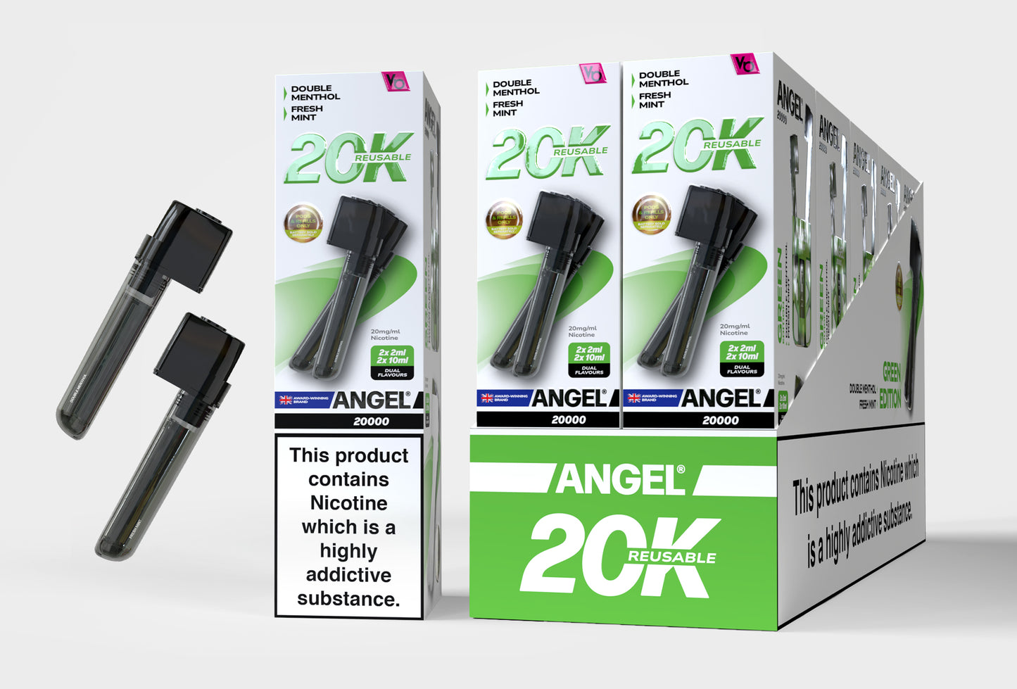 Angel 20000 Prefilled Pods 1X10
