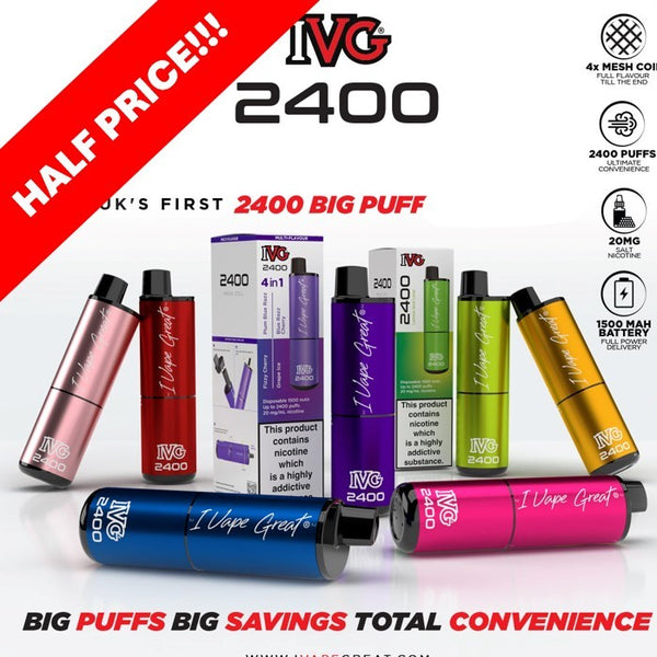 IVG 2400 Prefilled Kits 1X5 Pack Compliant