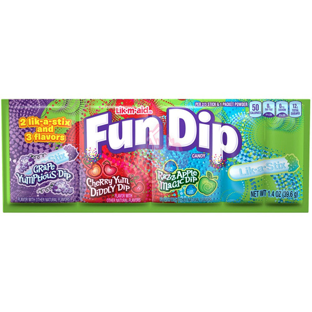 Lik-m-aid Fun Dip 1X24 39g