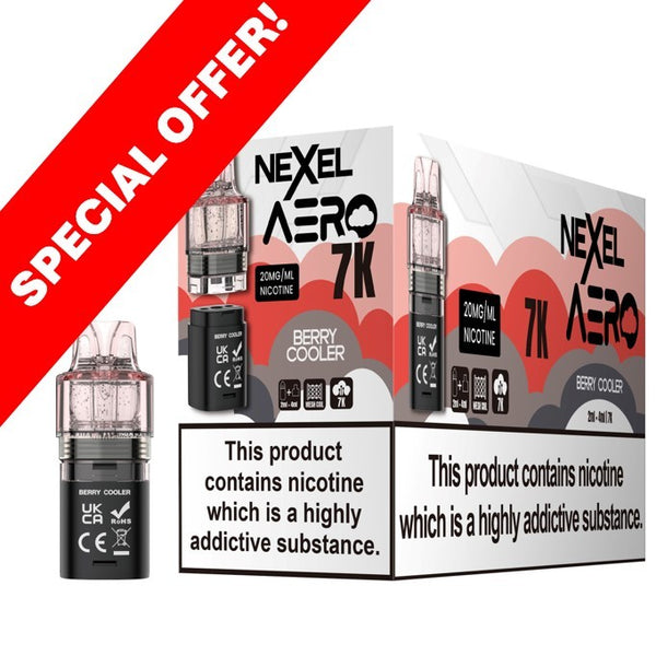 Nexel Aero 7K Prefilled Pods 1X5