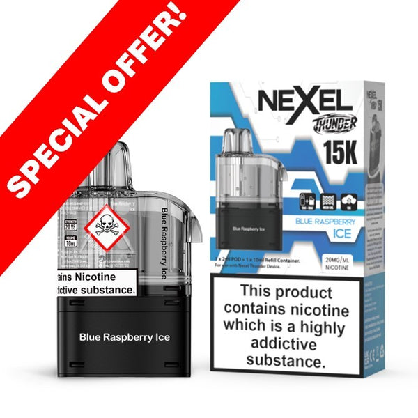 Nexel Thunder 15K Prefilled Pods 1X5