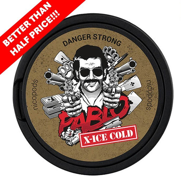 Pablo Exclusive Nicotine Pouches 30mg X Ice Cold 1X10 *PAST BEST BEFORE*