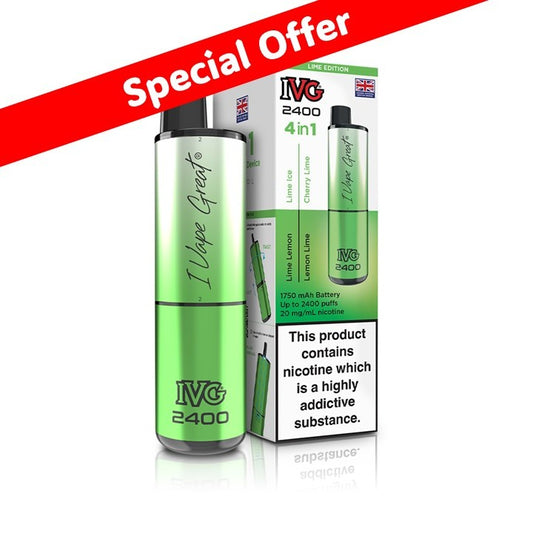 IVG 2400 Prefilled Kits 1X5 Pack Compliant