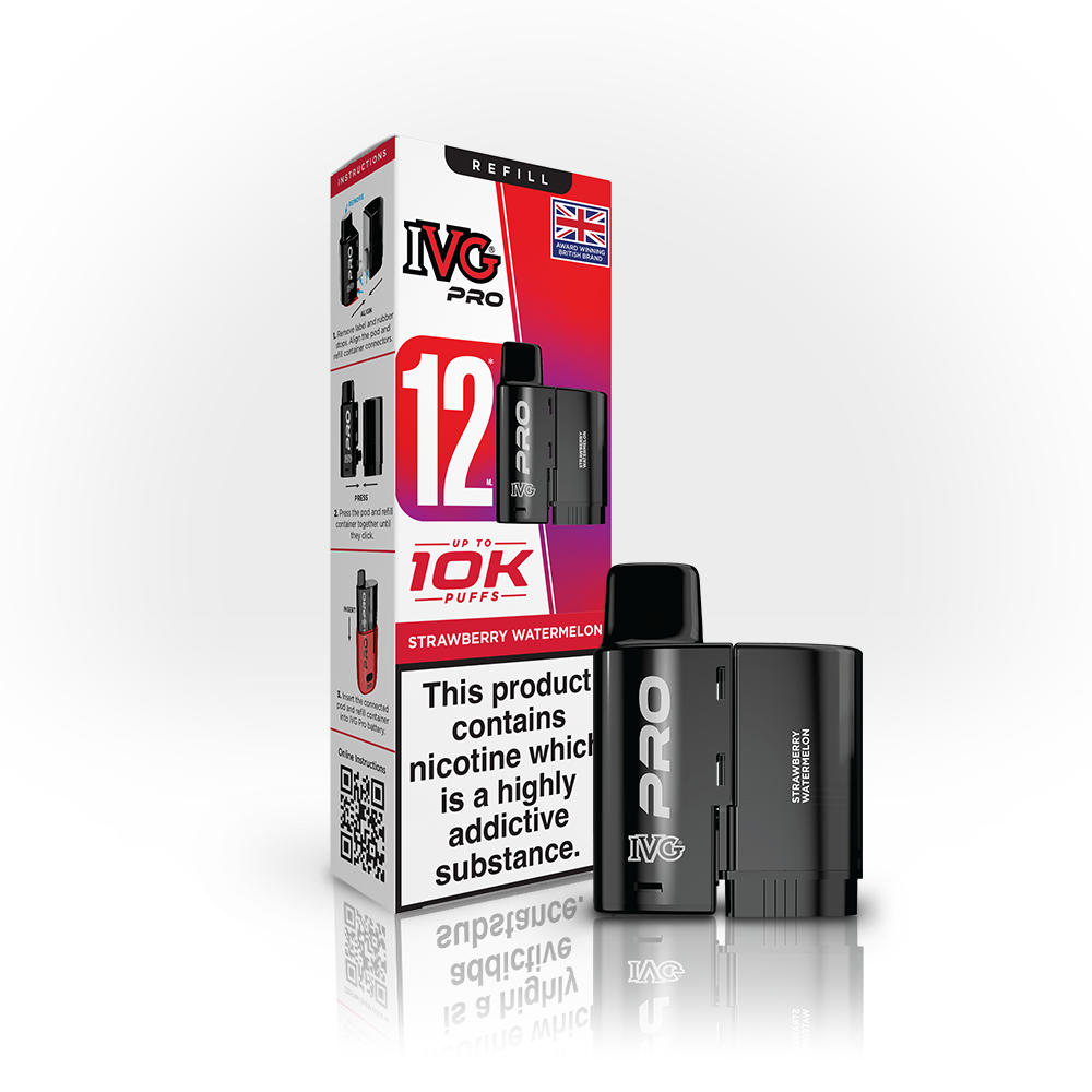 IVG Pro 12 Prefilled Pods 1X5 Compliant