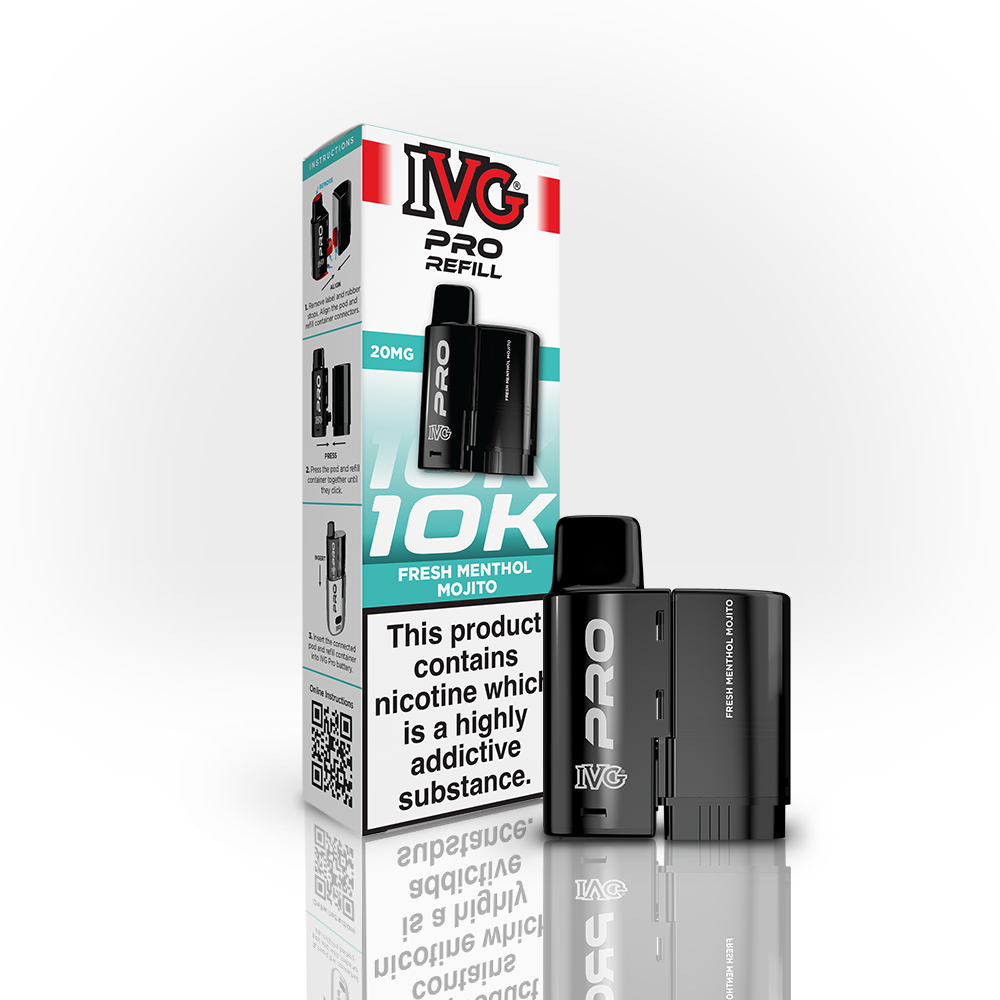 IVG Pro 12 Prefilled Pods 1X5 Compliant