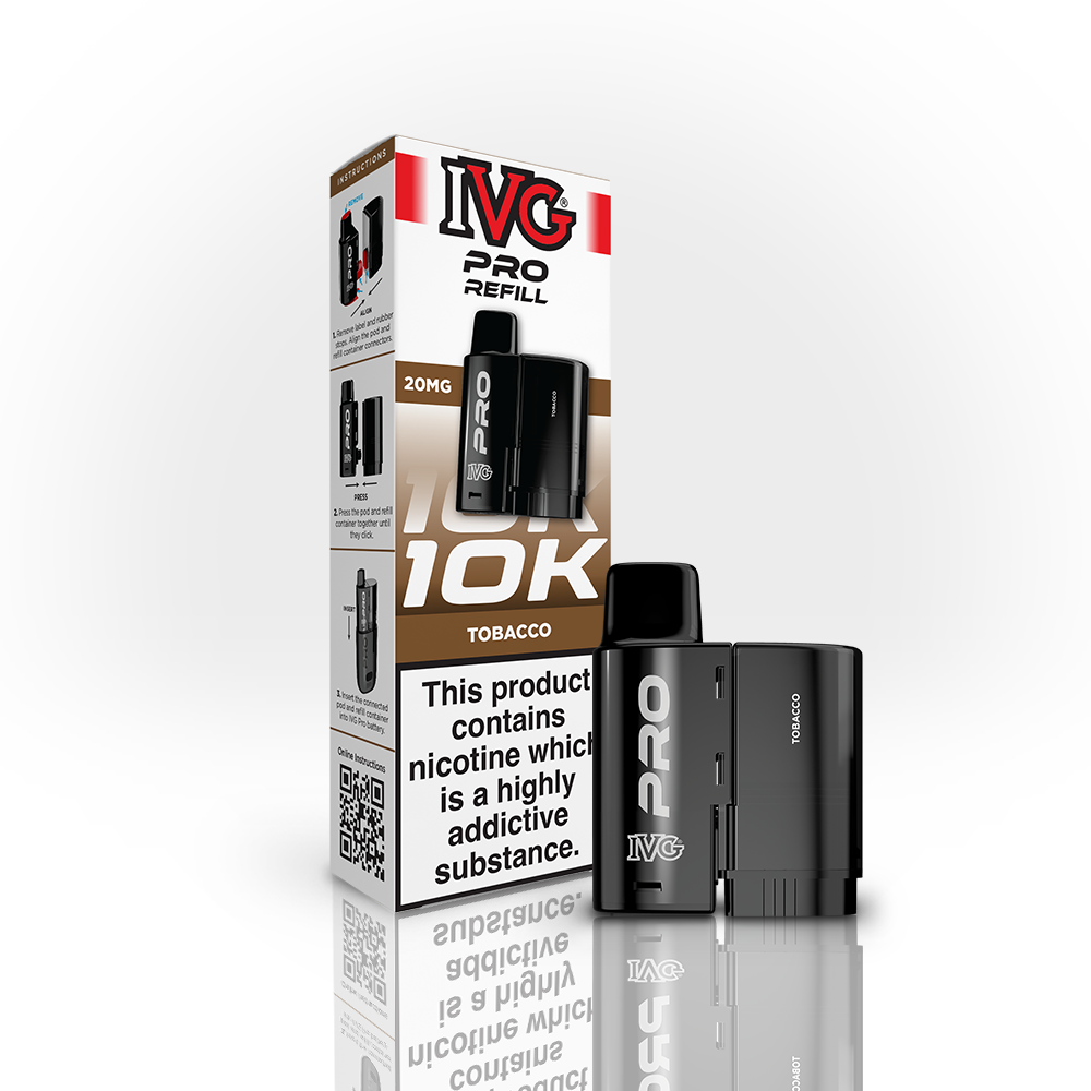 IVG Pro 12 Prefilled Pods 1X5 Compliant