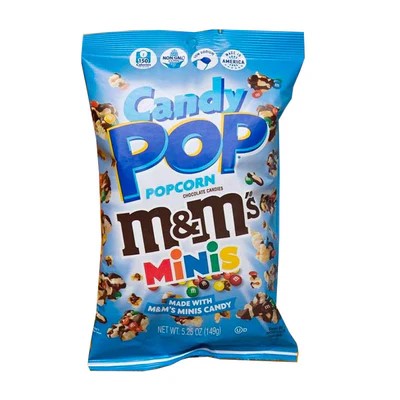 Candy Pop Popcorn - M&M 149g 1X12 ***NEW***