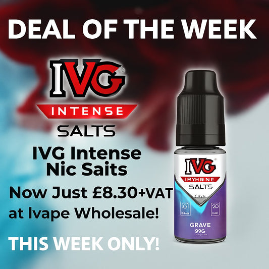 IVG Intense Nic Salts 10ml 20mg 1X10