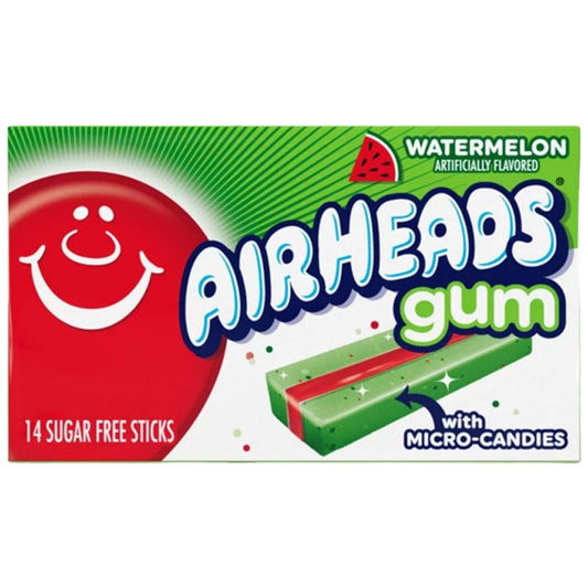 Airheads Gum Watermelon 1X12 33g