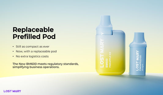 Lost Mary BM6000 Prefilled Kits 1X5 NEW Compliant