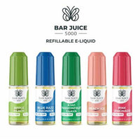 Bar Juice 5000 Nic Salts 10mg and 20mg 10ml 1X10