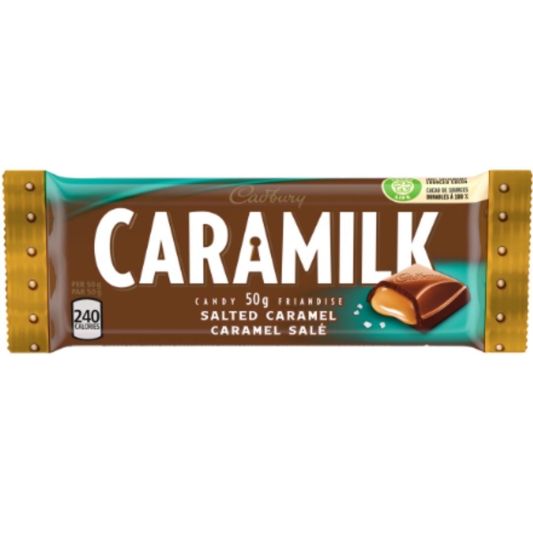 Cadbury's Caramilk Salted Caramel 1X24 50g