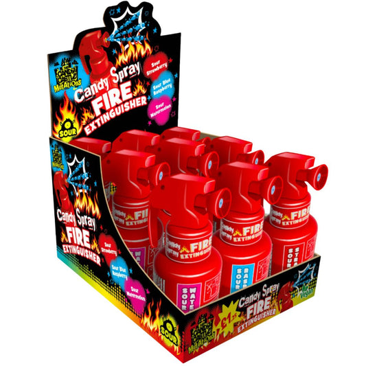 Candy Castle Mutations Fire Extinguisher Candy Spray 50ml 1X12 PMP £1.25