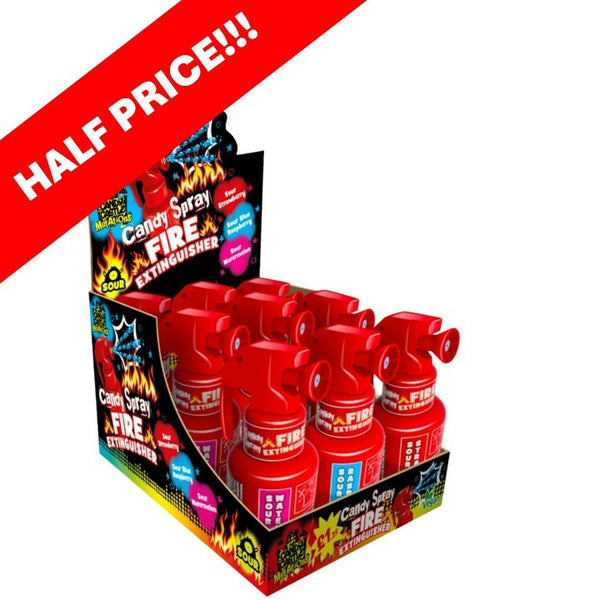 Candy Castle Mutations Fire Extinguisher Candy Spray 50ml 1X12