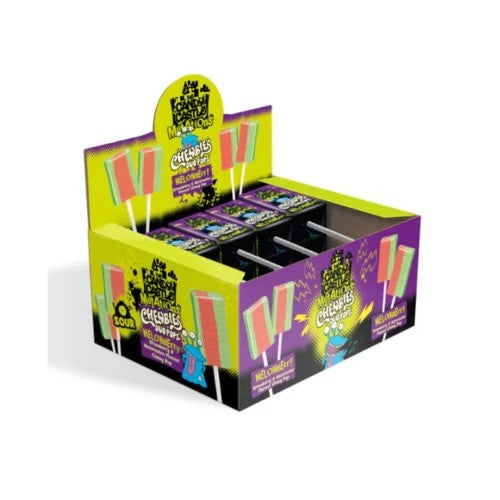 Candy Castle Crew Chewbies Duo Pops Sour Melonberry 10g 1X30 ***NEW***