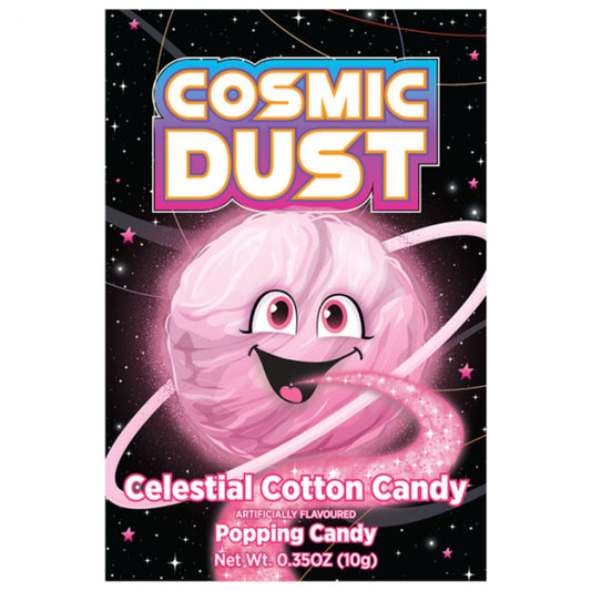 Cosmic Dust Celestrial Cotton Candy Popping Candy 10g 1X32