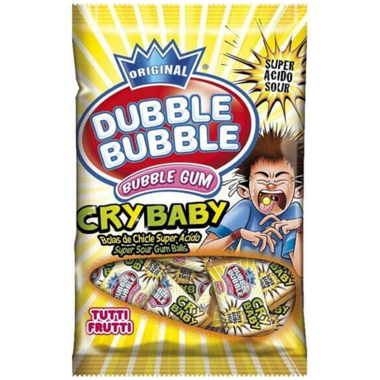 Dubble Bubble Bubblegum Cry Baby Super Sour 85g 1X12